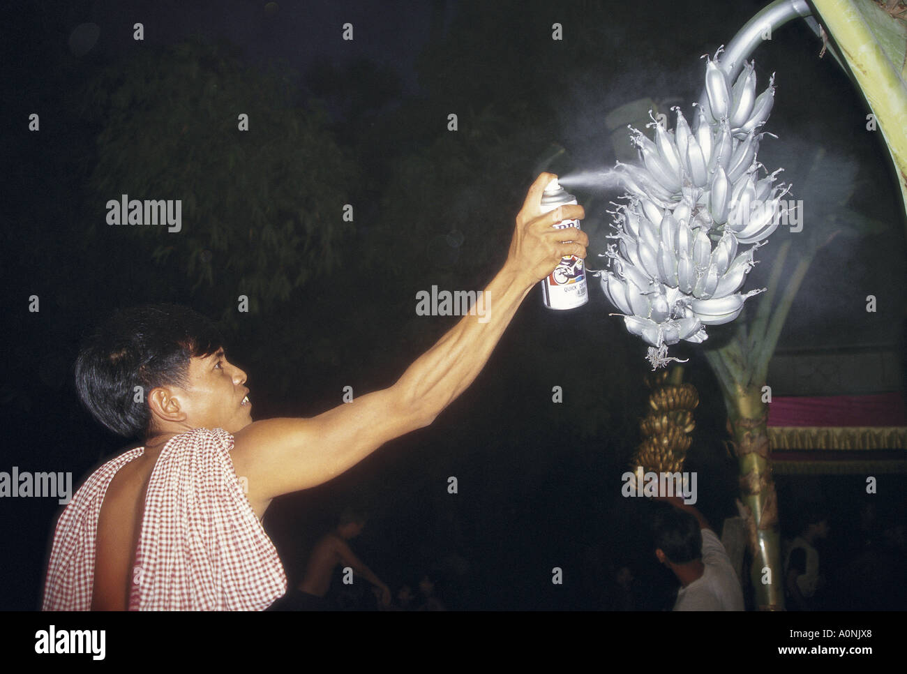 Decorations for traditional Cambodian wedding Cambodia South east Asia
