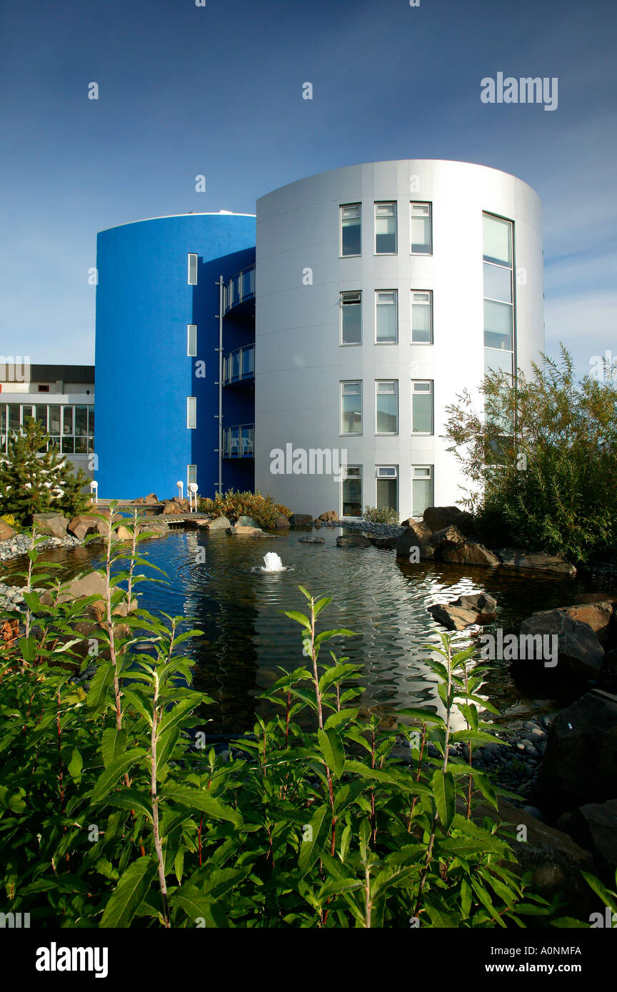 Architecture Akureyri North Iceland Stock Photo Alamy