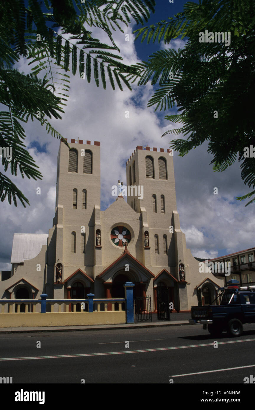 Church in Apia Samoa Stock Photo