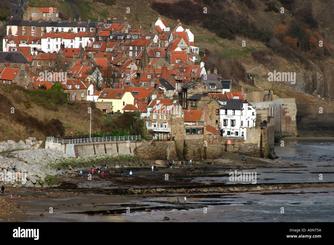 Robin Hoods Bay North Yorkshire England Stock Photo Alamy