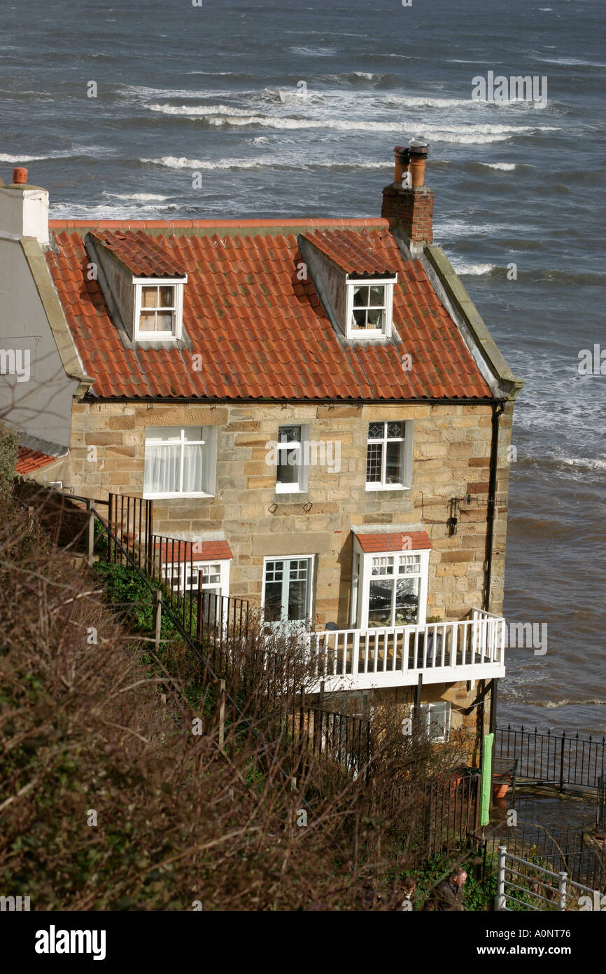 Robin Hoods Bay North Yorkshire England Stock Photo Alamy