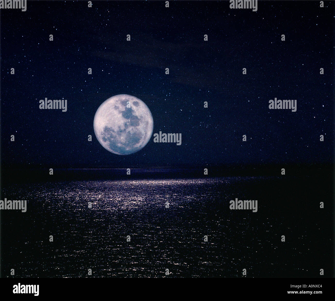 Full moon lunar water hires stock photography and images Alamy