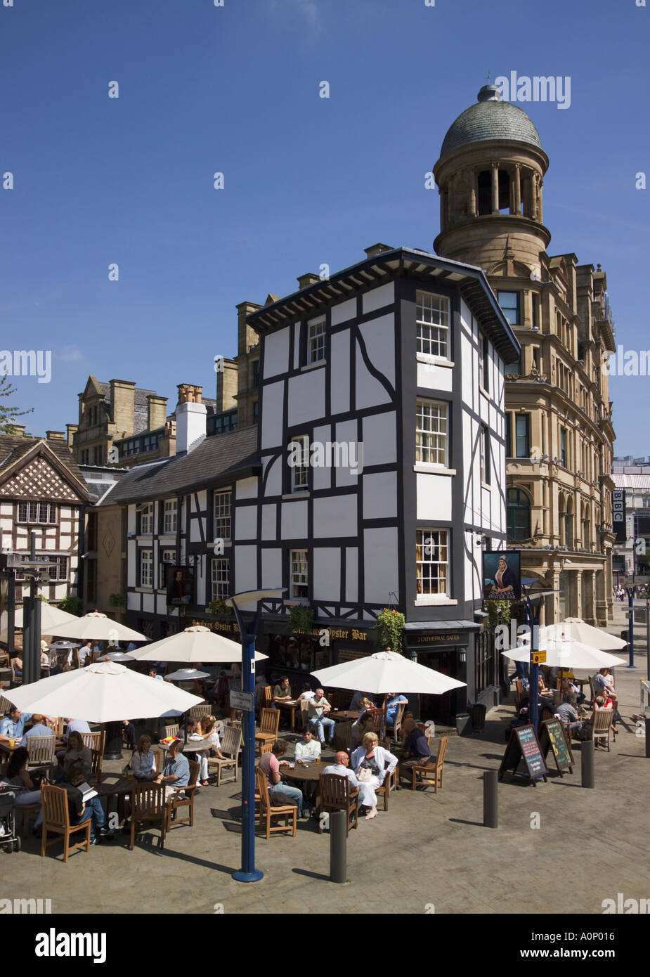 Sinclairs Oyster Bar Manchester Lancashire England Stock Photo Alamy