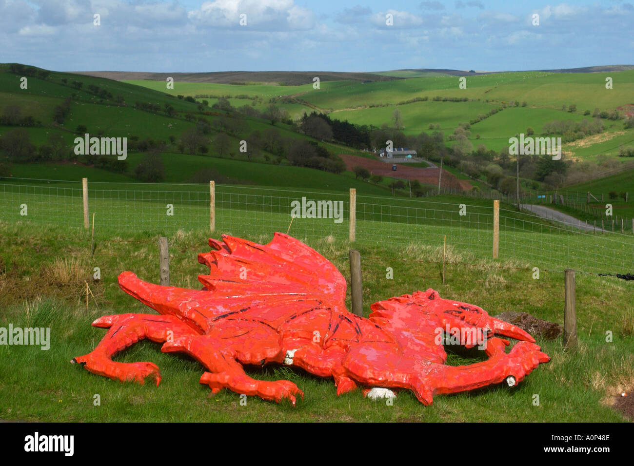 Dragon symbol of wales hi-res stock photography and images - Alamy