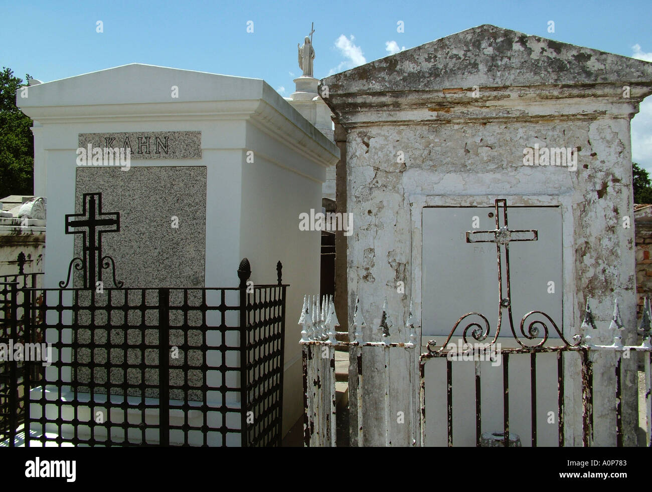 Tombs in St Louis Cemetery City of the Dead New Orleans Louisiana USA