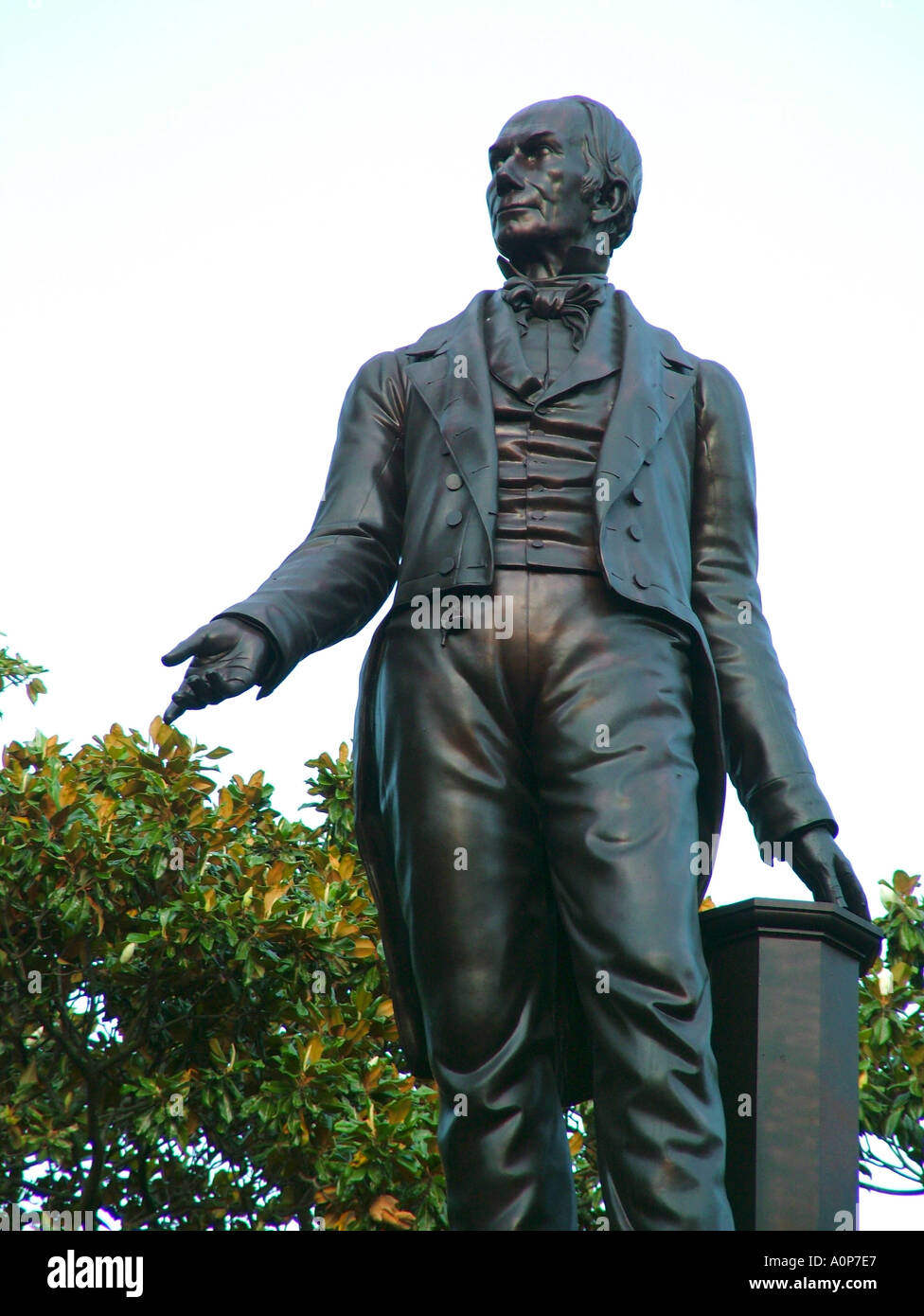 Henry Clay statue Lafayette Square New Orleans Louisiana USA Stock