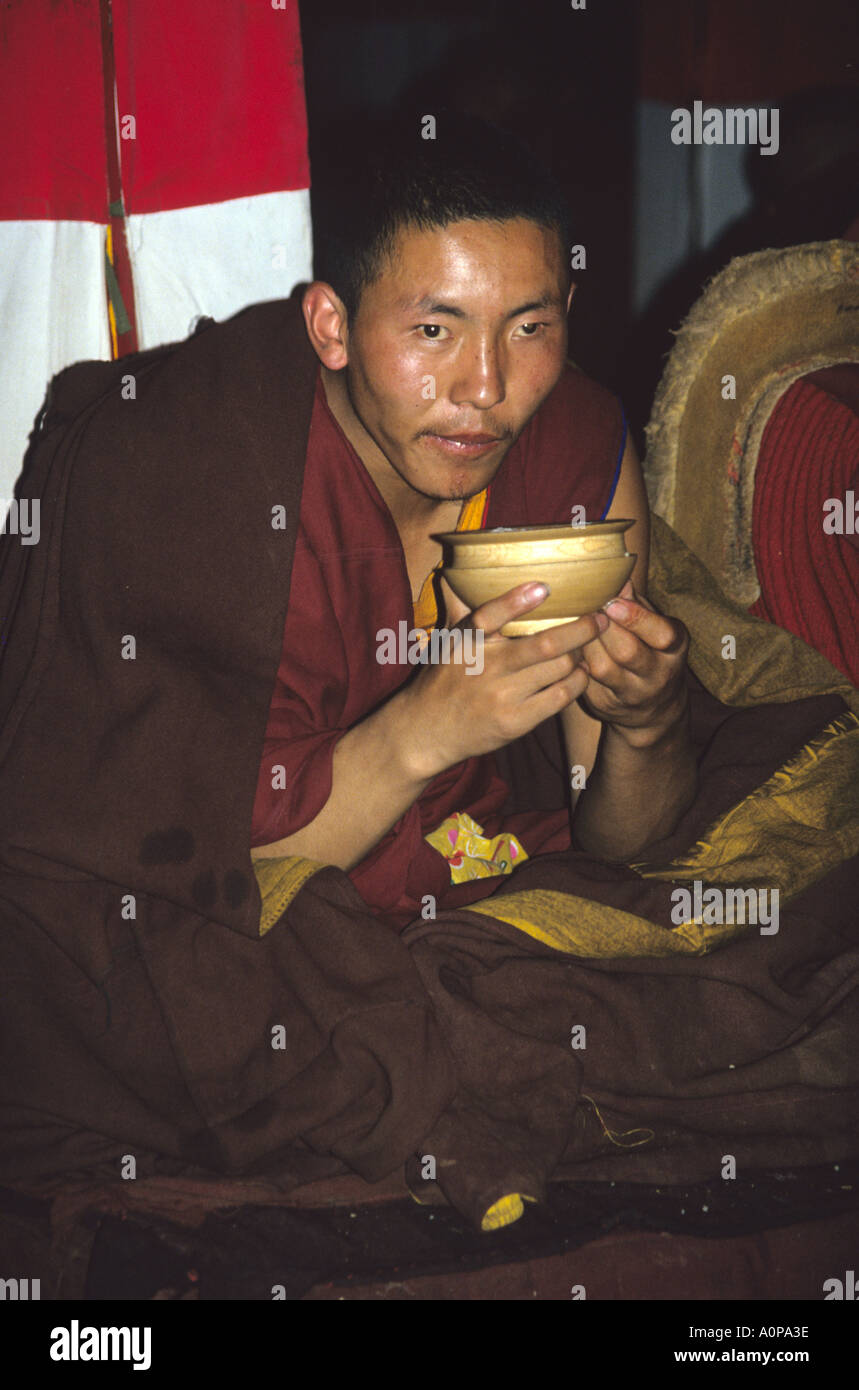 Monk drinking hires stock photography and images Alamy