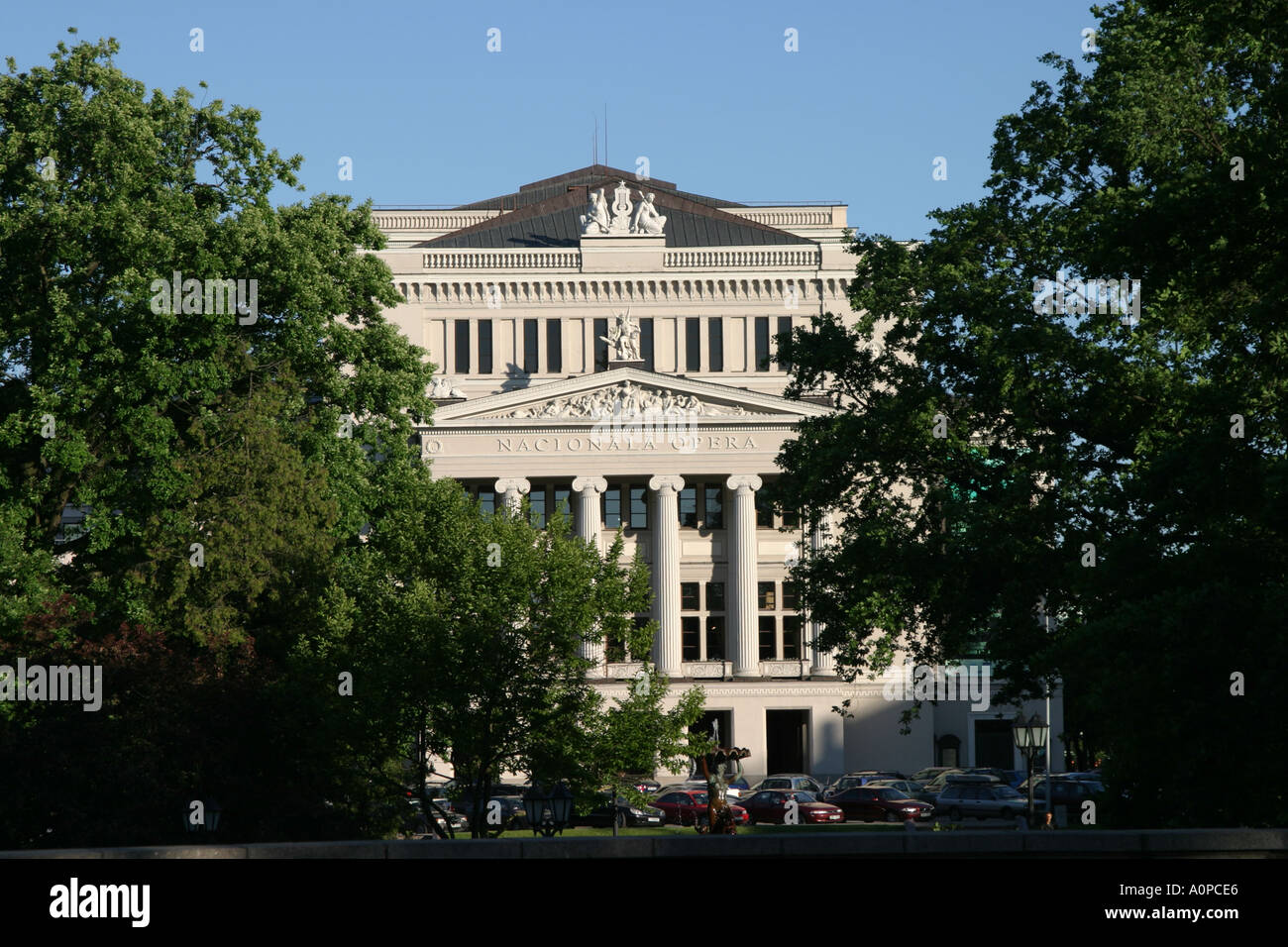 The National Opera House in Riga Latvia Stock Photo - Alamy
