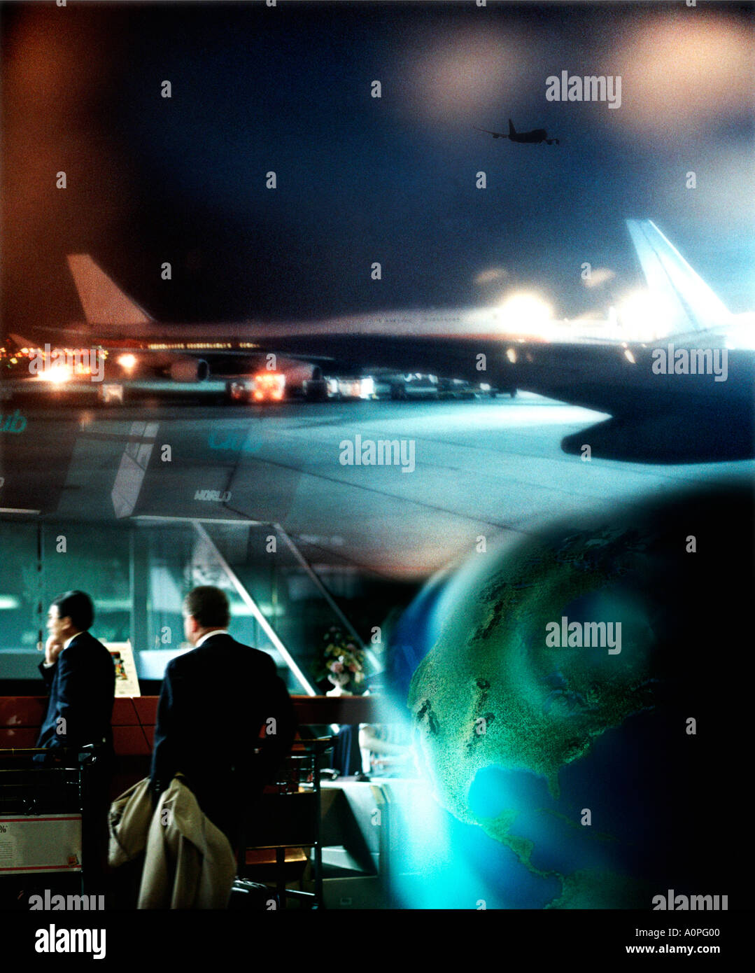 Business class passengers luggage hi-res stock photography and images ...