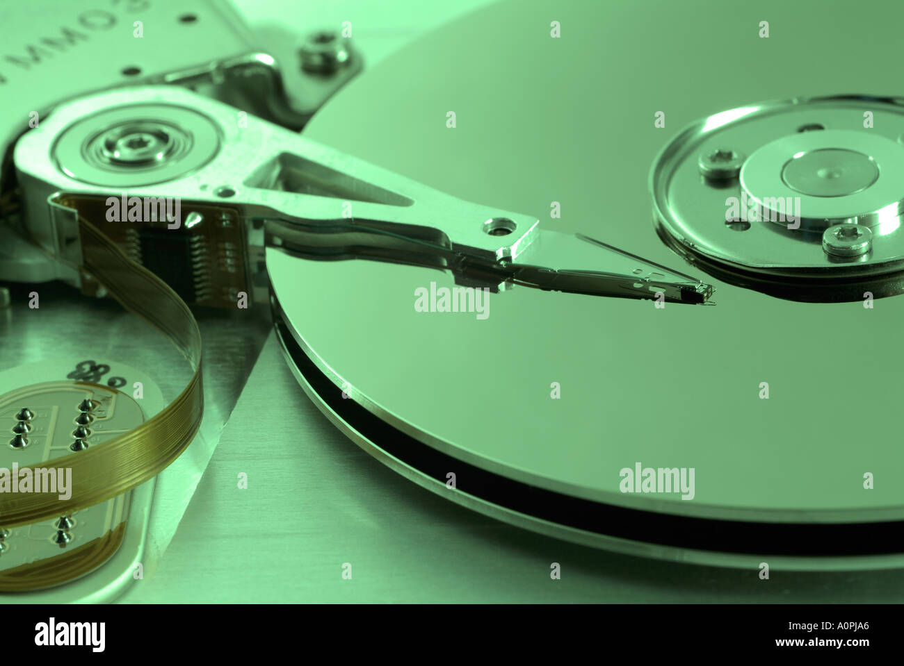 Computer Hard Disk Drive, Close Up Stock Photo Alamy