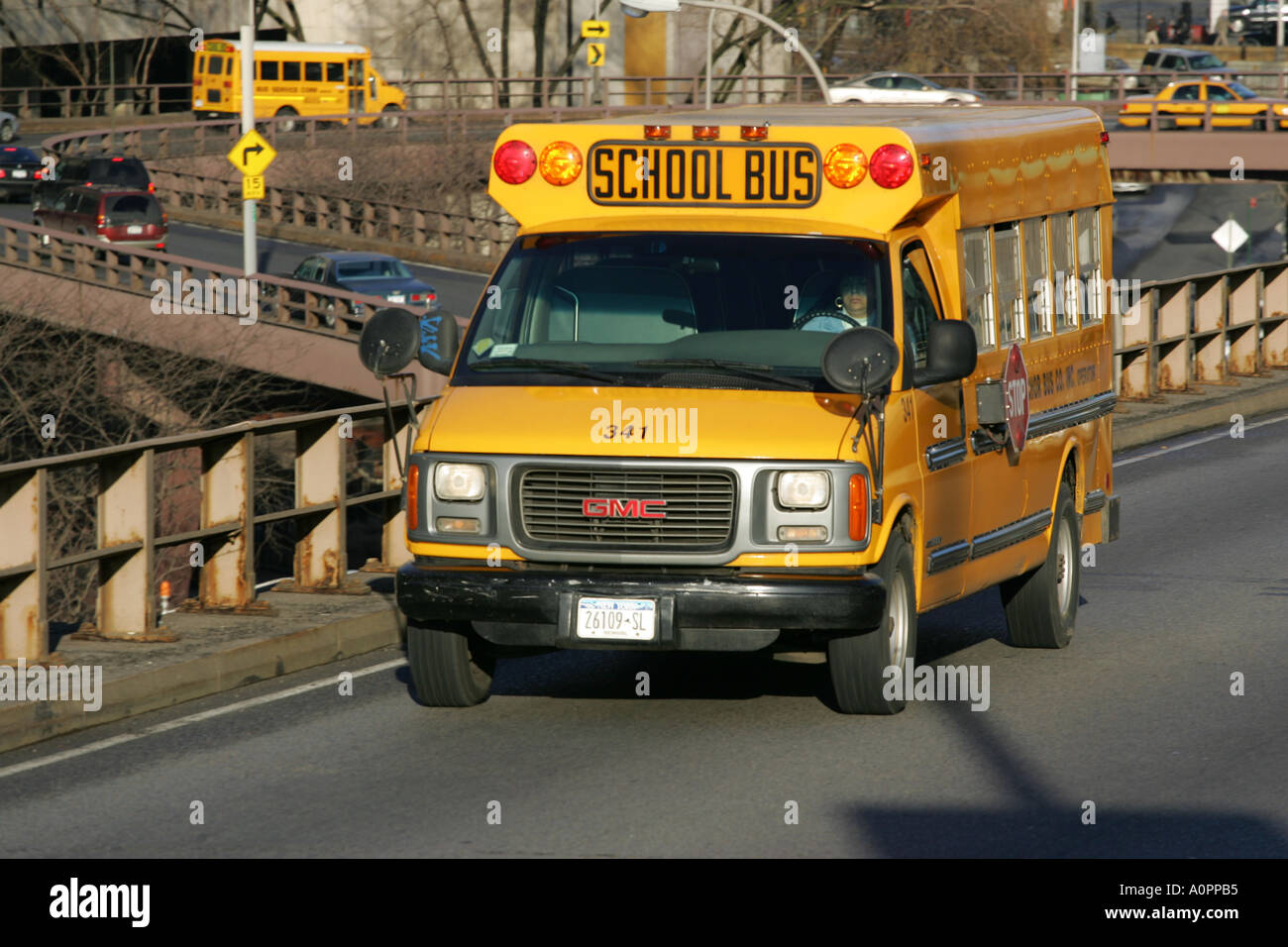 School Bus New York High Resolution Stock Photography and Images - Alamy