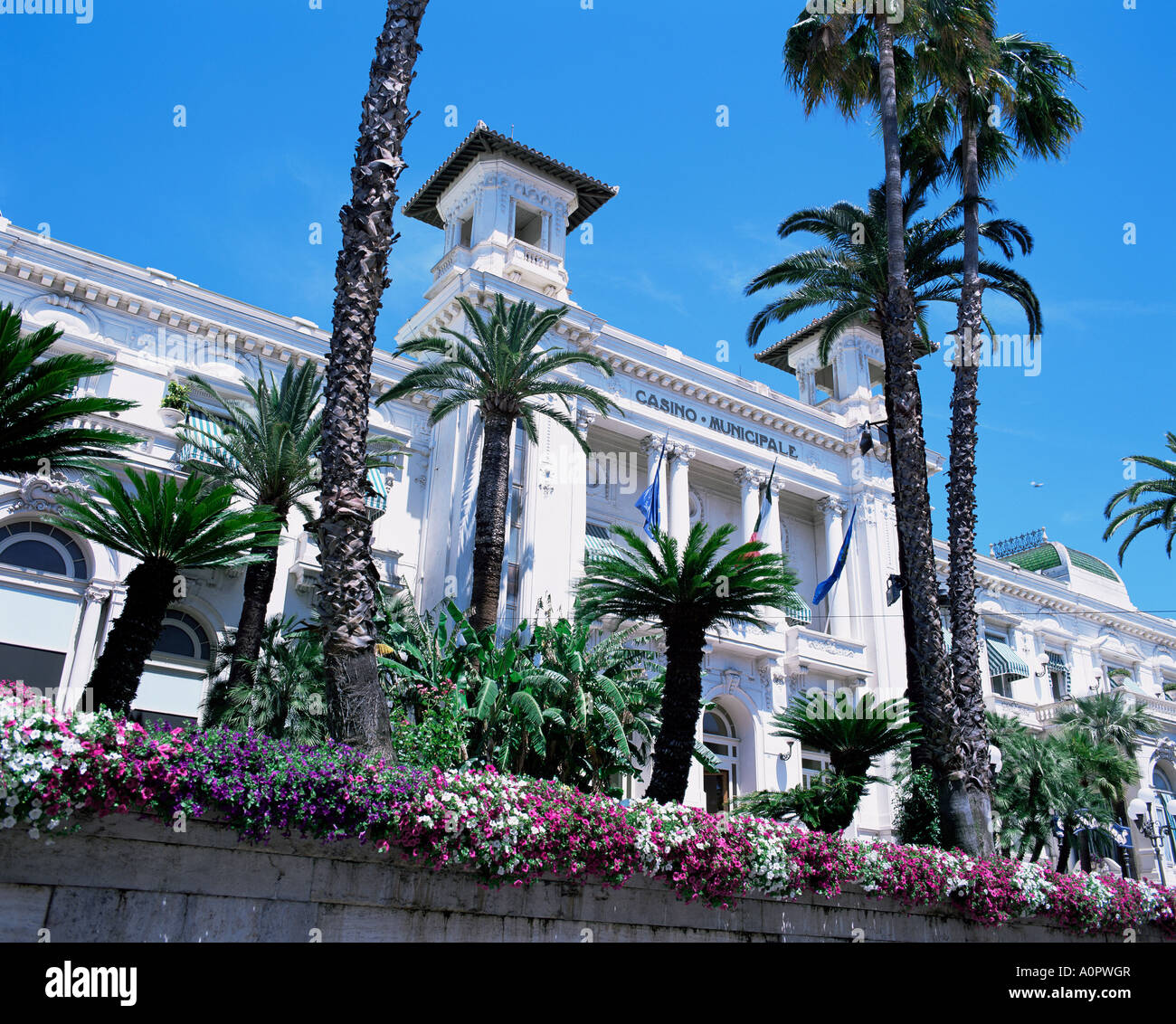 Casino San Remo Italian Riviera Liguria Italy Europe Stock Photo - Alamy