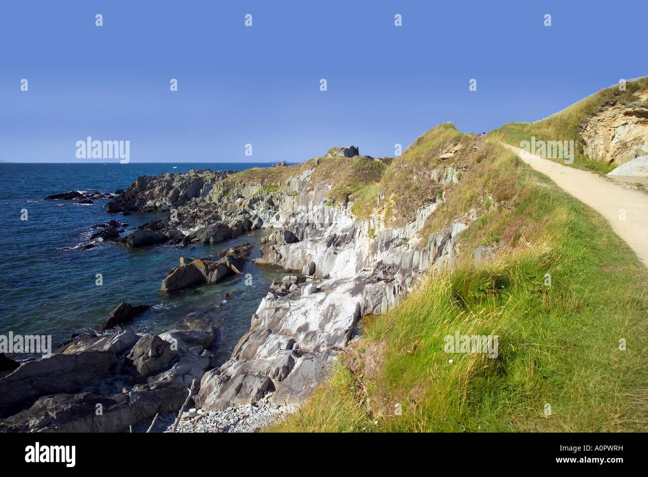 Locquirec between Morlaix and Lannion Armorican Corniche Amorique Coast ...