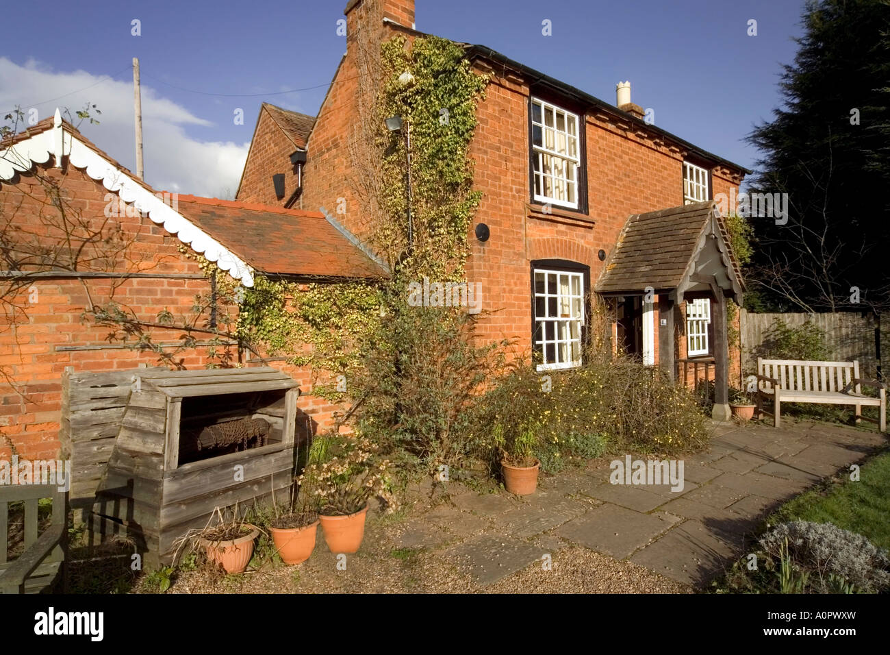 Birthplace of the composer Edward Elgar Broadheath Malvern Hills Worcestershire Midlands England United Kingdom Europe Stock Photo