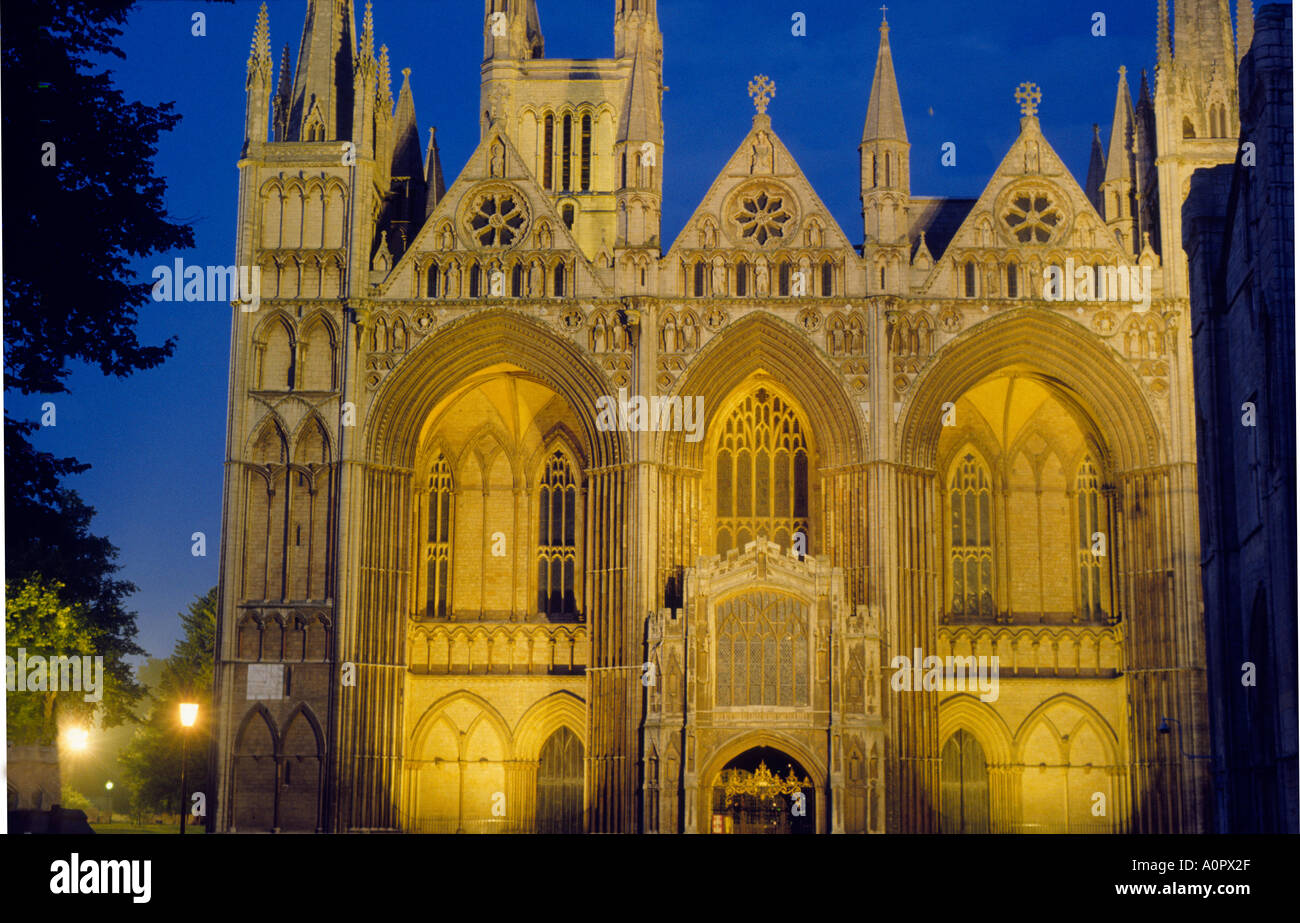 Peterborough Cathedral England UK Stock Photo - Alamy