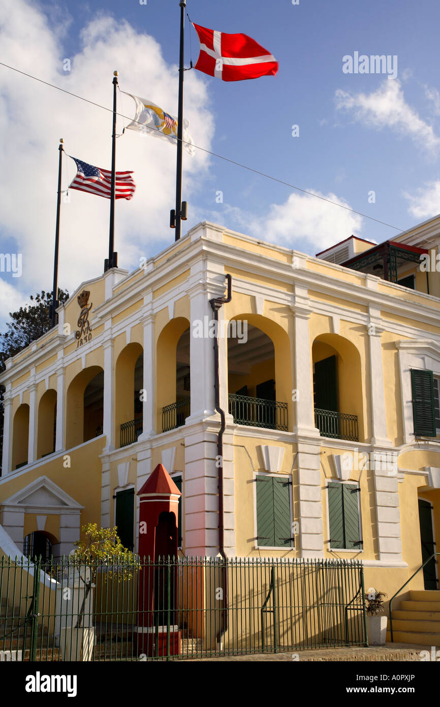 Government house Christiansted St Croix U S Virgin Islands West Indies