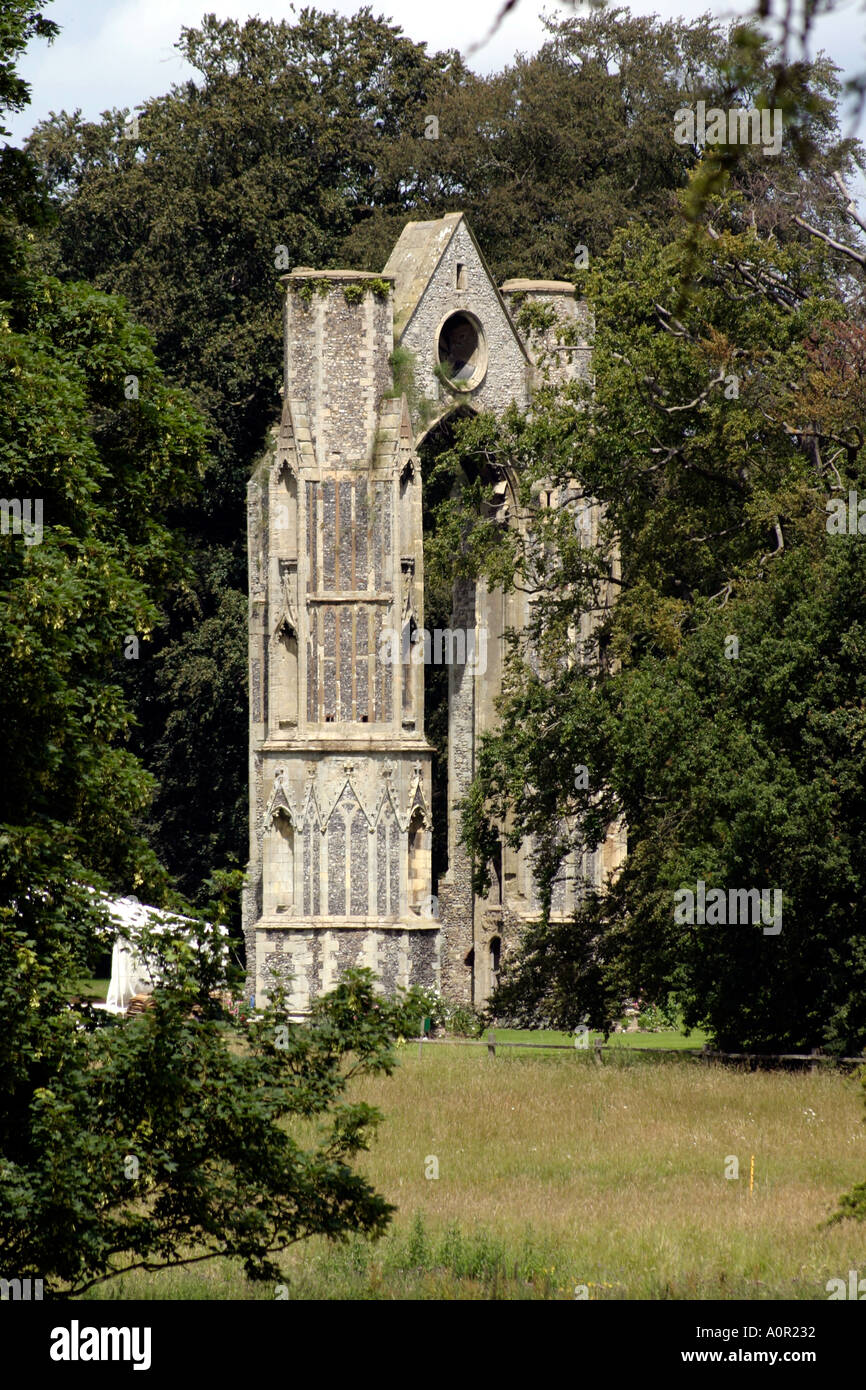 Tirage Vintage Angleterre Walsingham Priory – épreuve Originale Circa 1870