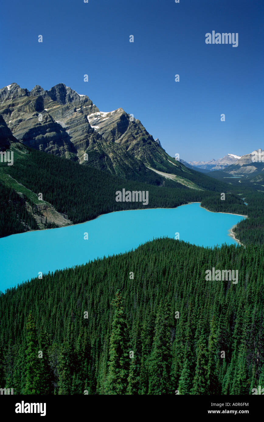 Peyto Lake Banff National Park UNESCO World Heritage Site Alberta ...