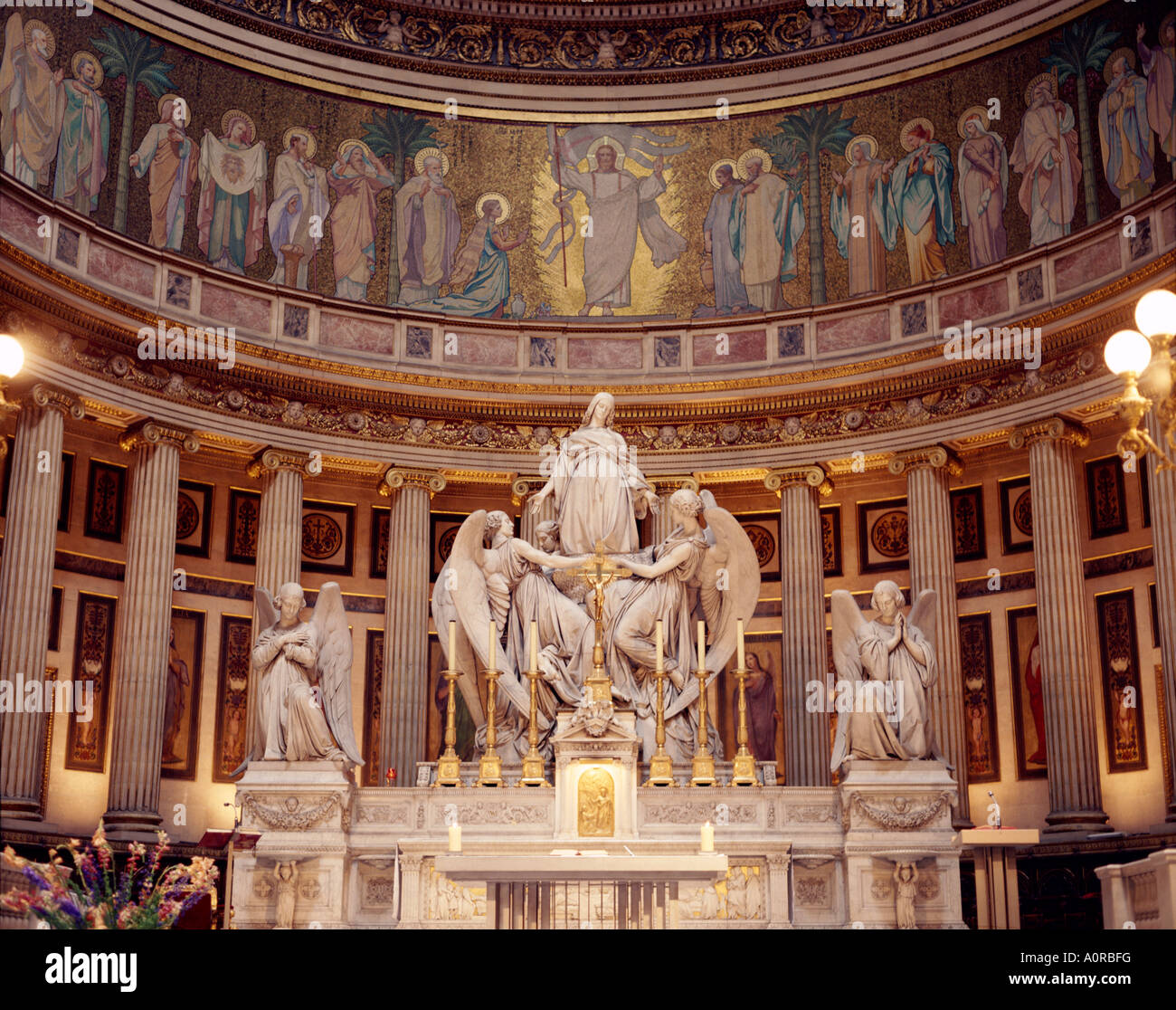 Eglise de la Madeleine Stock Photo