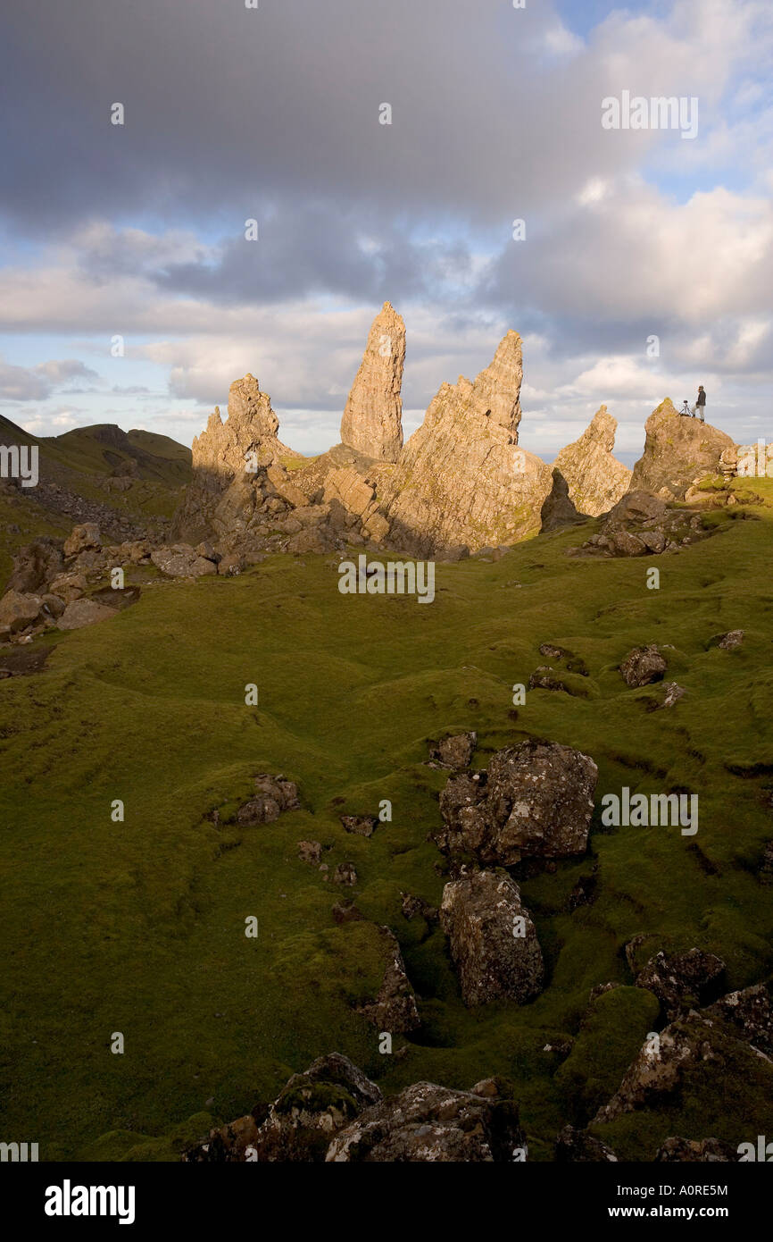The Old Man of Storr The Storr Isle of Skye Inner Hebrides west coast Scotland United Kingdom Europe Stock Photo