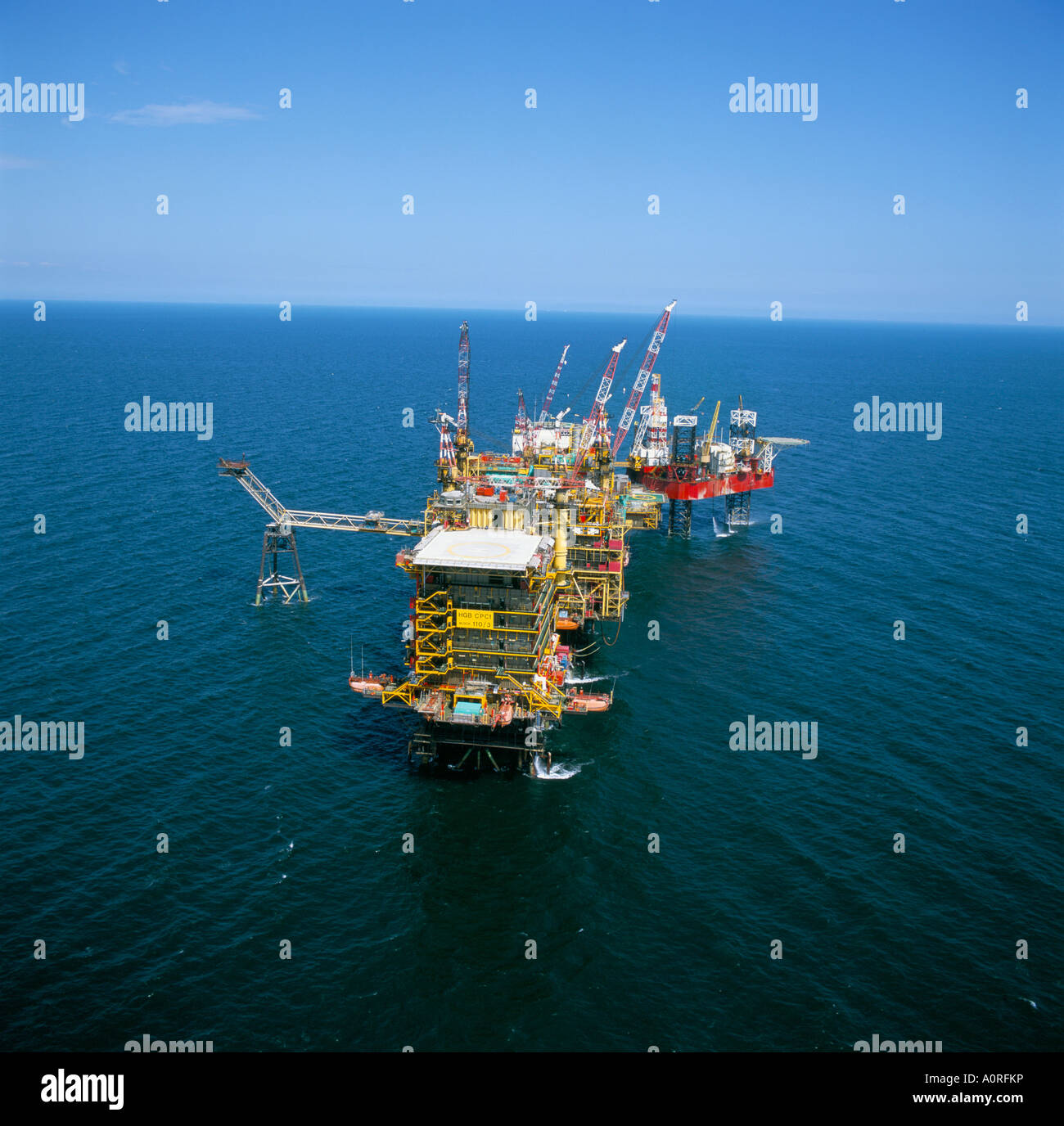 Morecambe gas field hi-res stock photography and images - Alamy