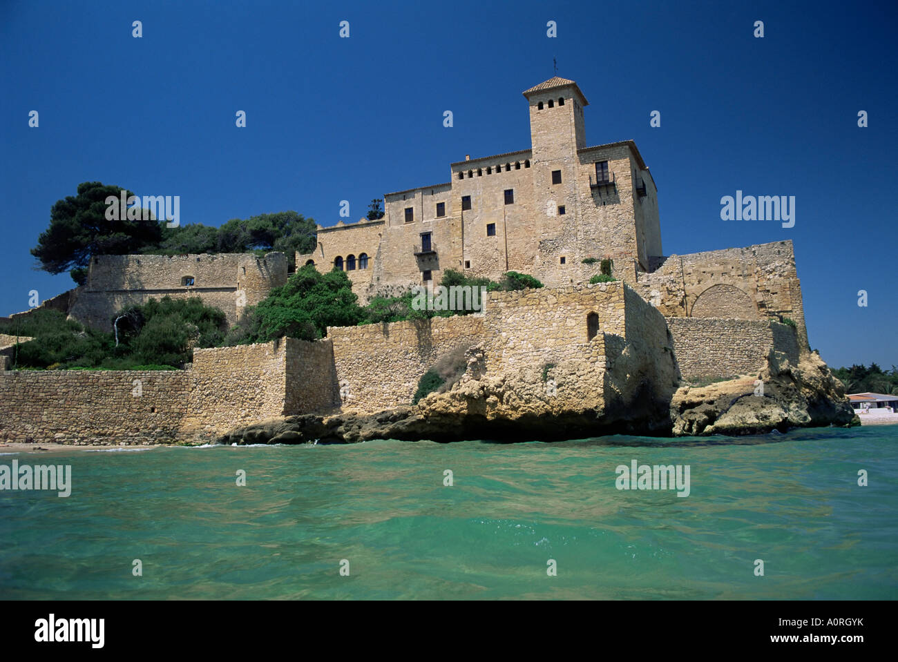 Tamarit castle Tarragona Costa Dorada Costa Daurada Catalonia Spain