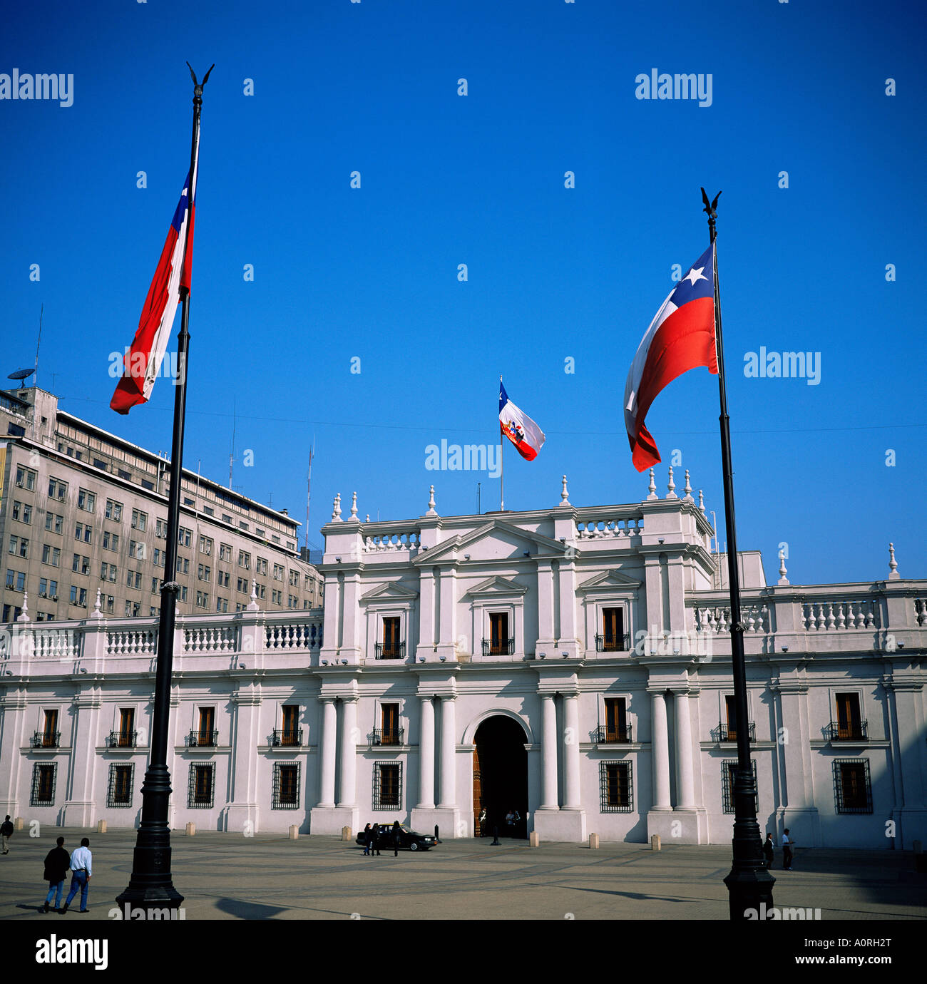 Palacio de la Moneda Santiago Chile South America Stock Photo - Alamy