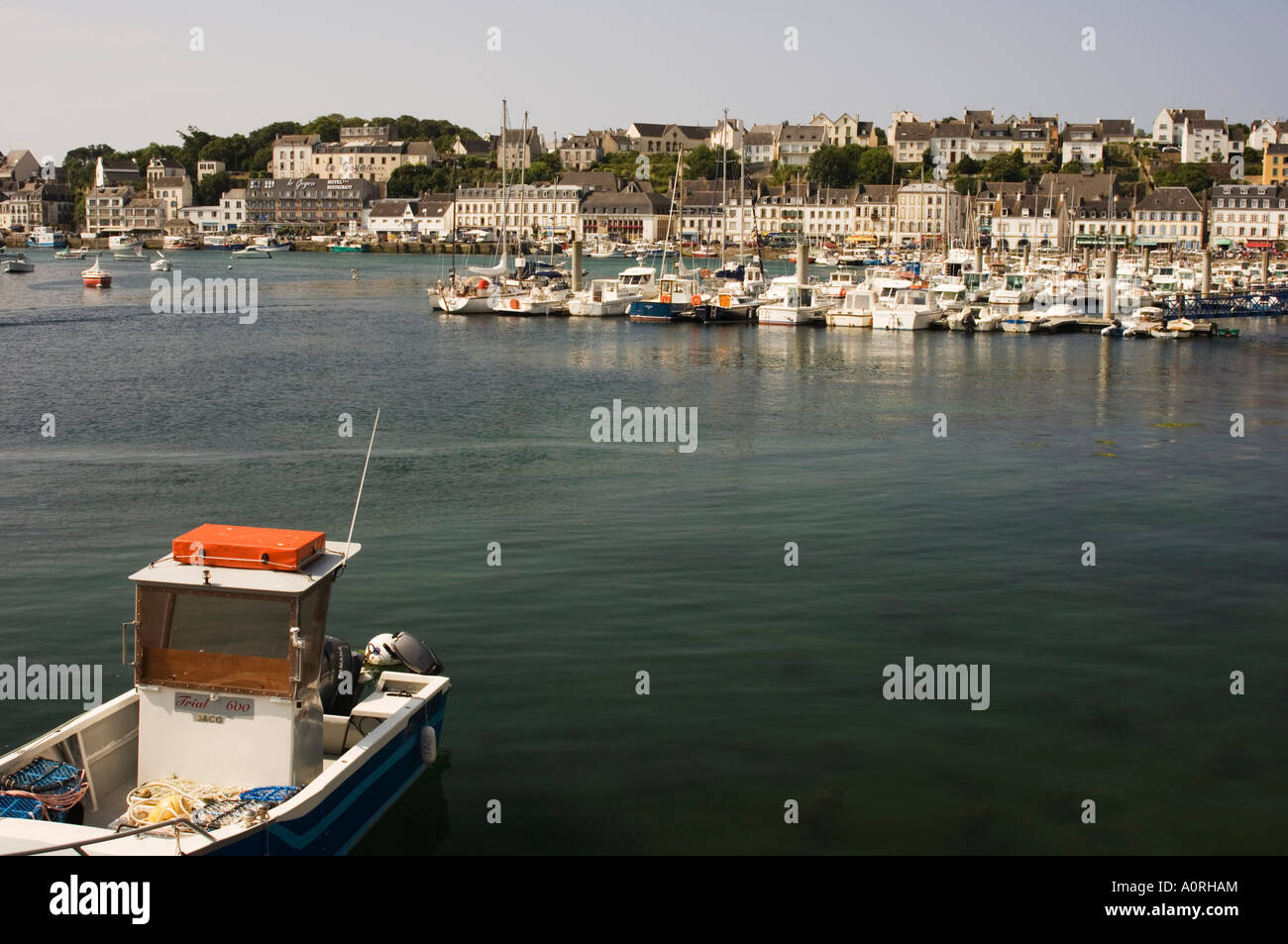 Audierne Southern Finistere Brittany France Europe Stock Photo