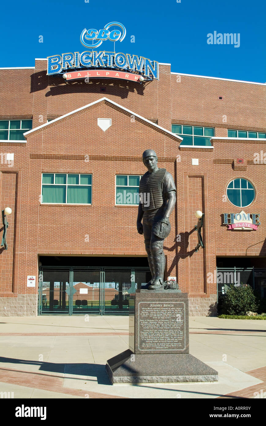 Johnny Bench Bricktown Ballpark Oklahoma City Oklahoma United
