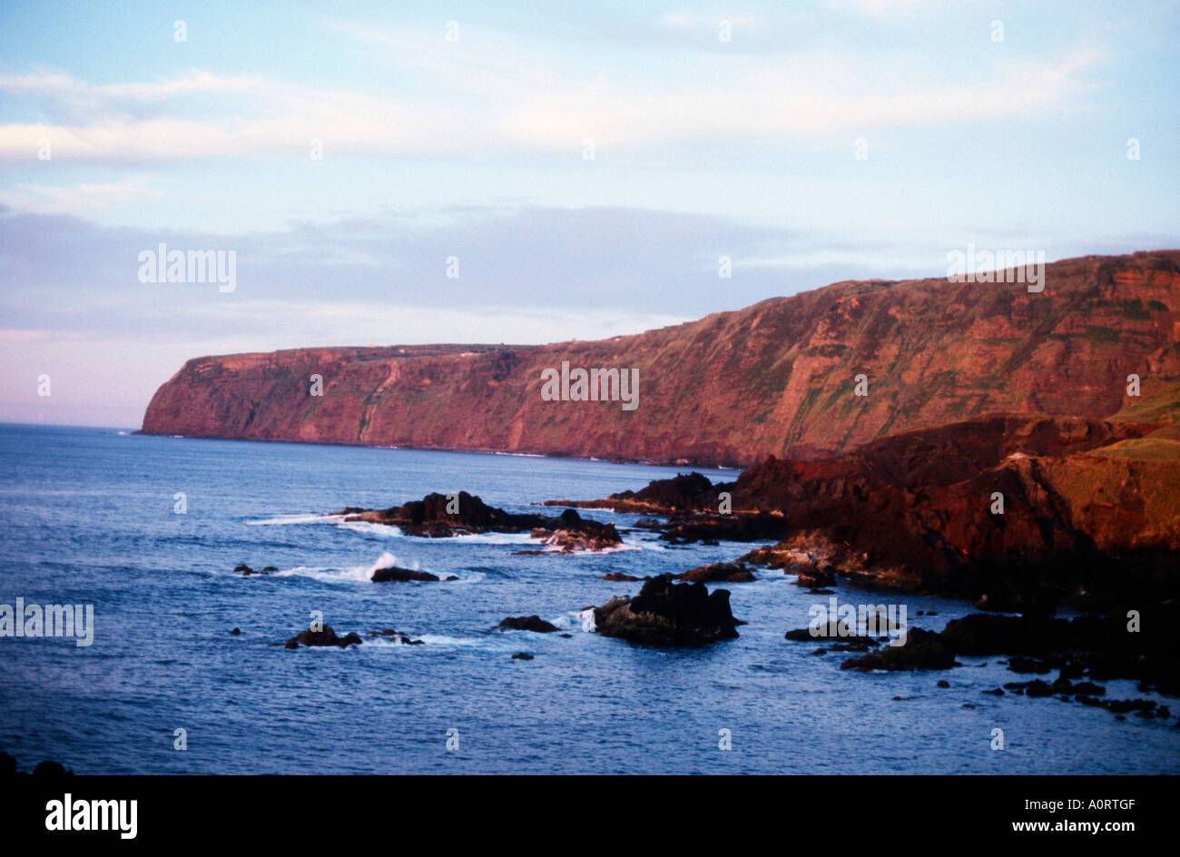 Rocky coast / Azores / Felskueste / Azoren Stock Photo