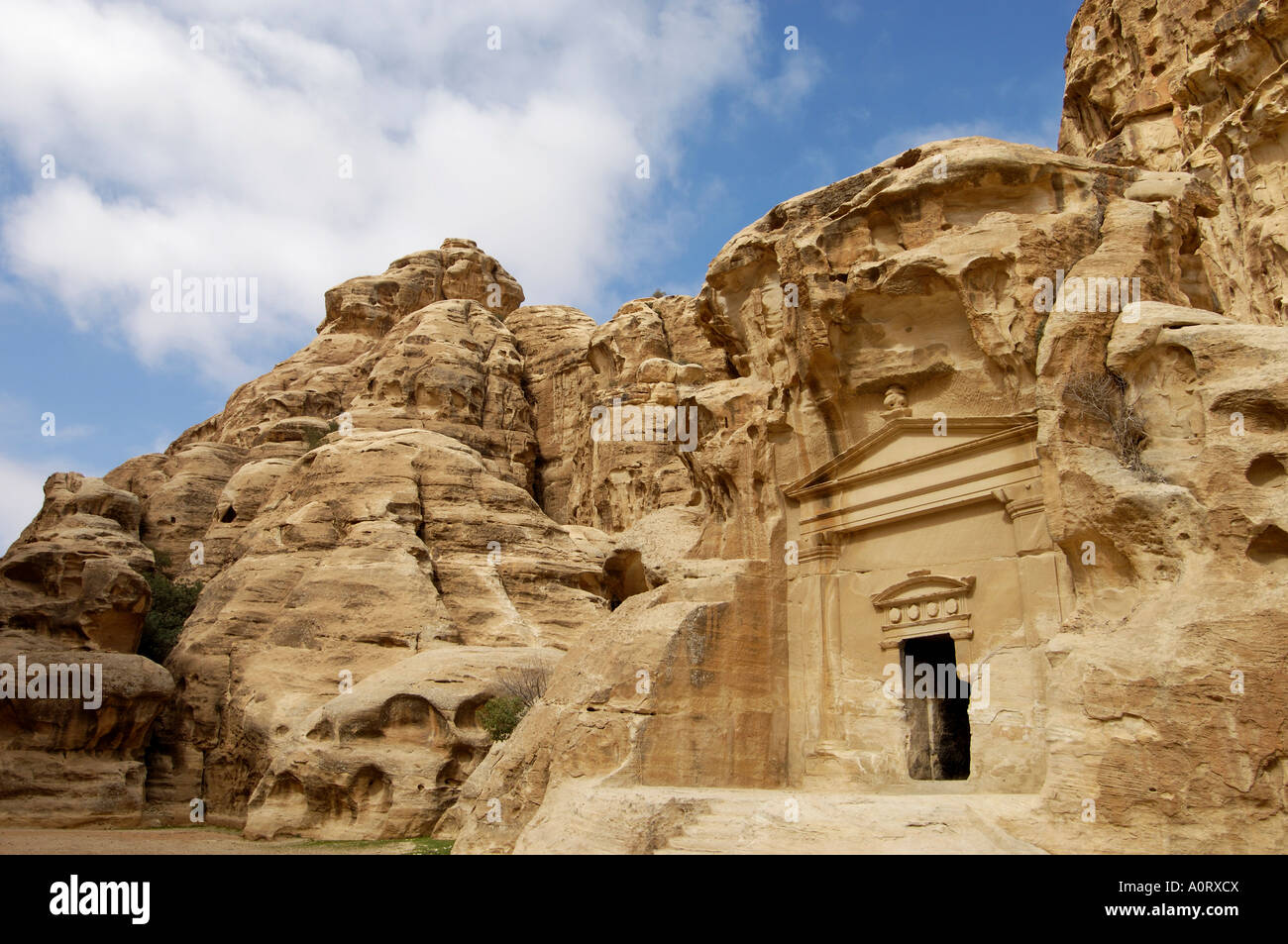 Beida also known as Little Petra Jordan Middle East Stock Photo