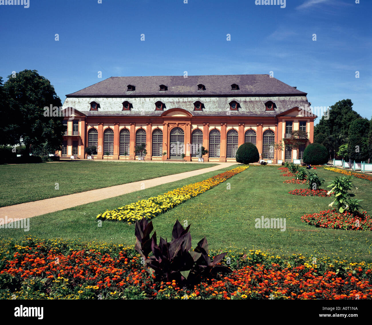 Orangerie Darmstadt Stock Photo
