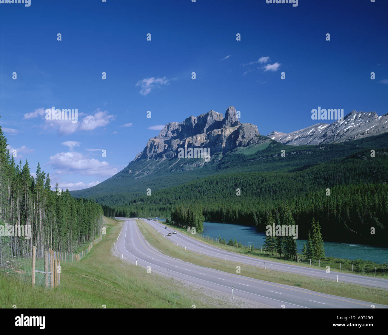 Banff National Park World Heritage Stock Photo - Alamy