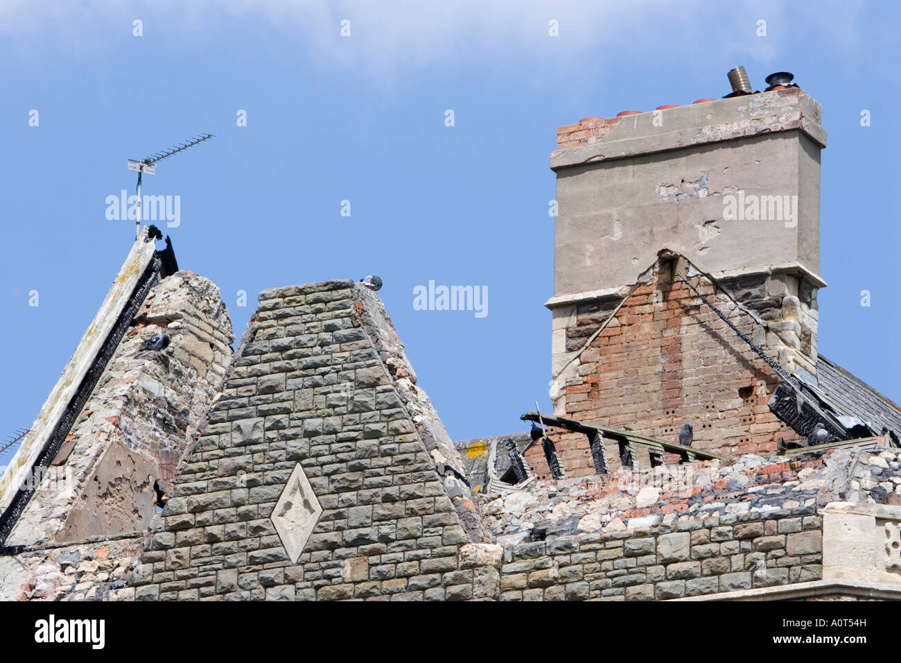 Fire damaged hotel hires stock photography and images Alamy