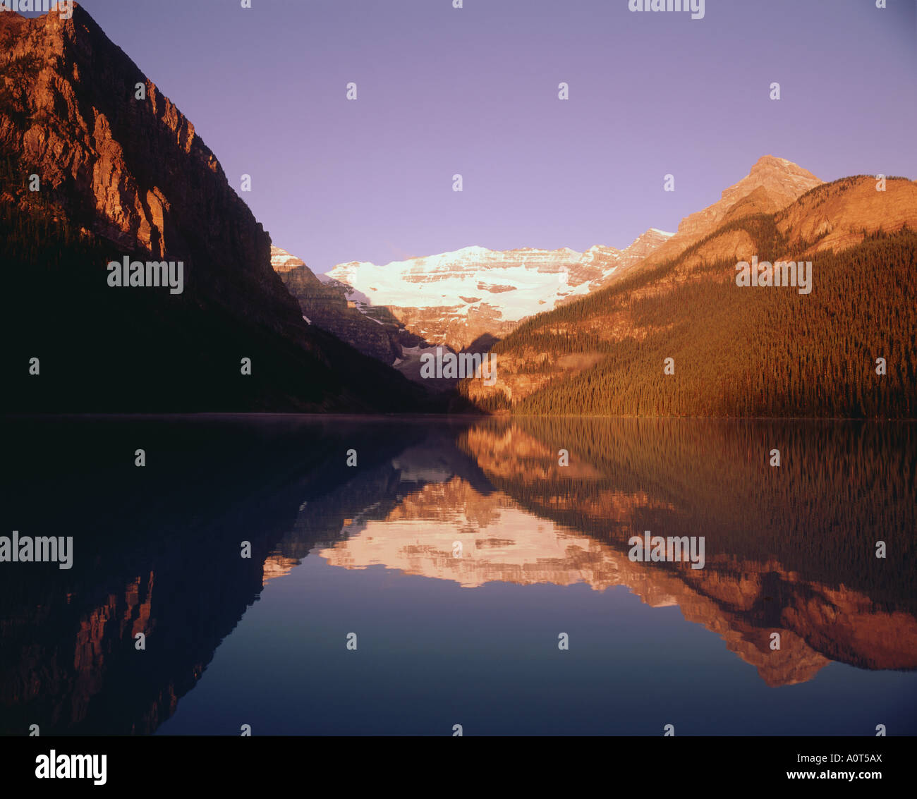 Lake Louise Banff National Park World Heritage Stock Photo - Alamy