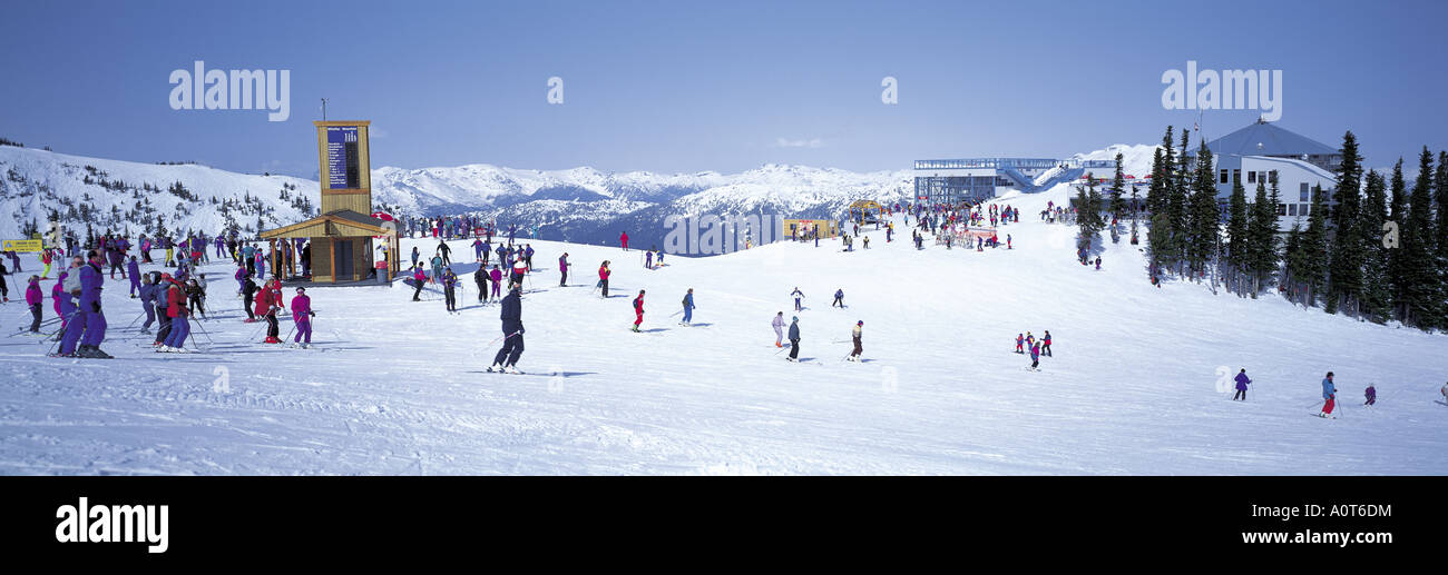 Whistler Ski Resort Stock Photo