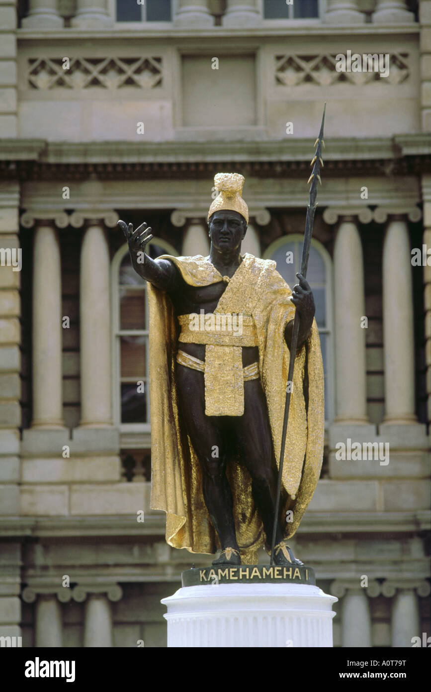 King Kamehameha Statue Stock Photo Alamy