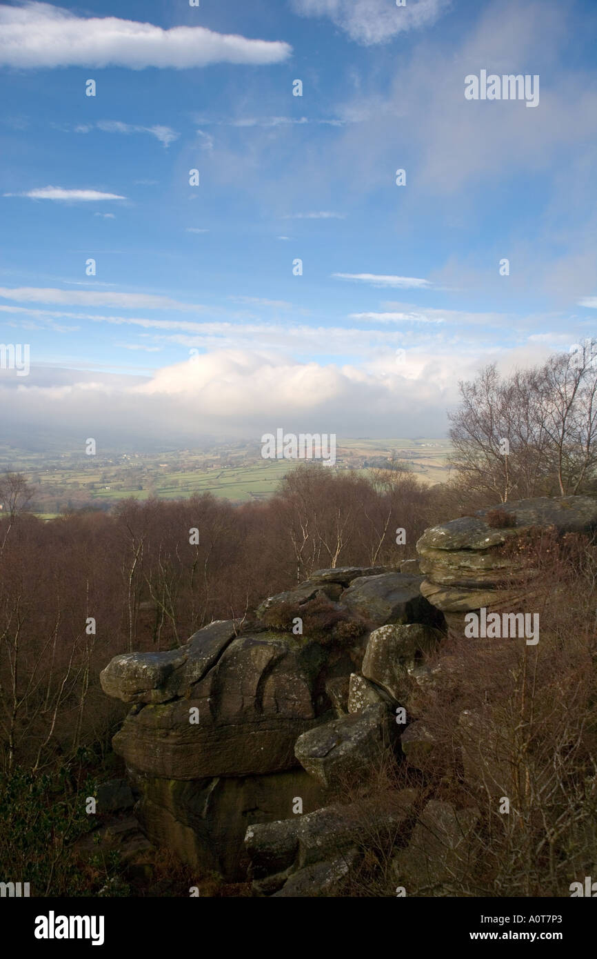 Brimham Rocks North Yorkshire UK England Stock Photo