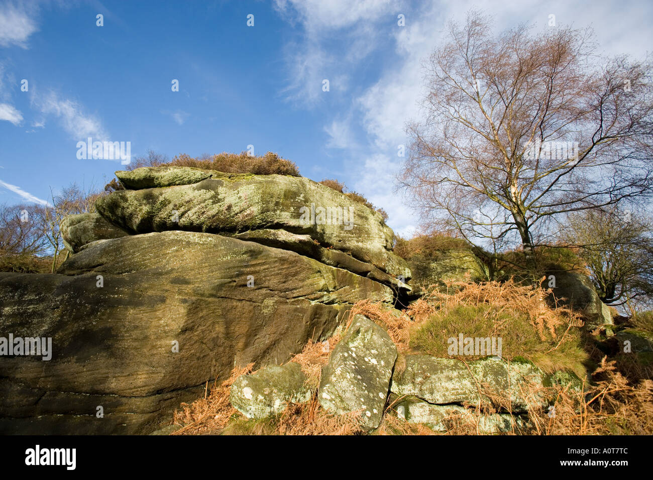 Brimham rocks autumn hi-res stock photography and images - Alamy