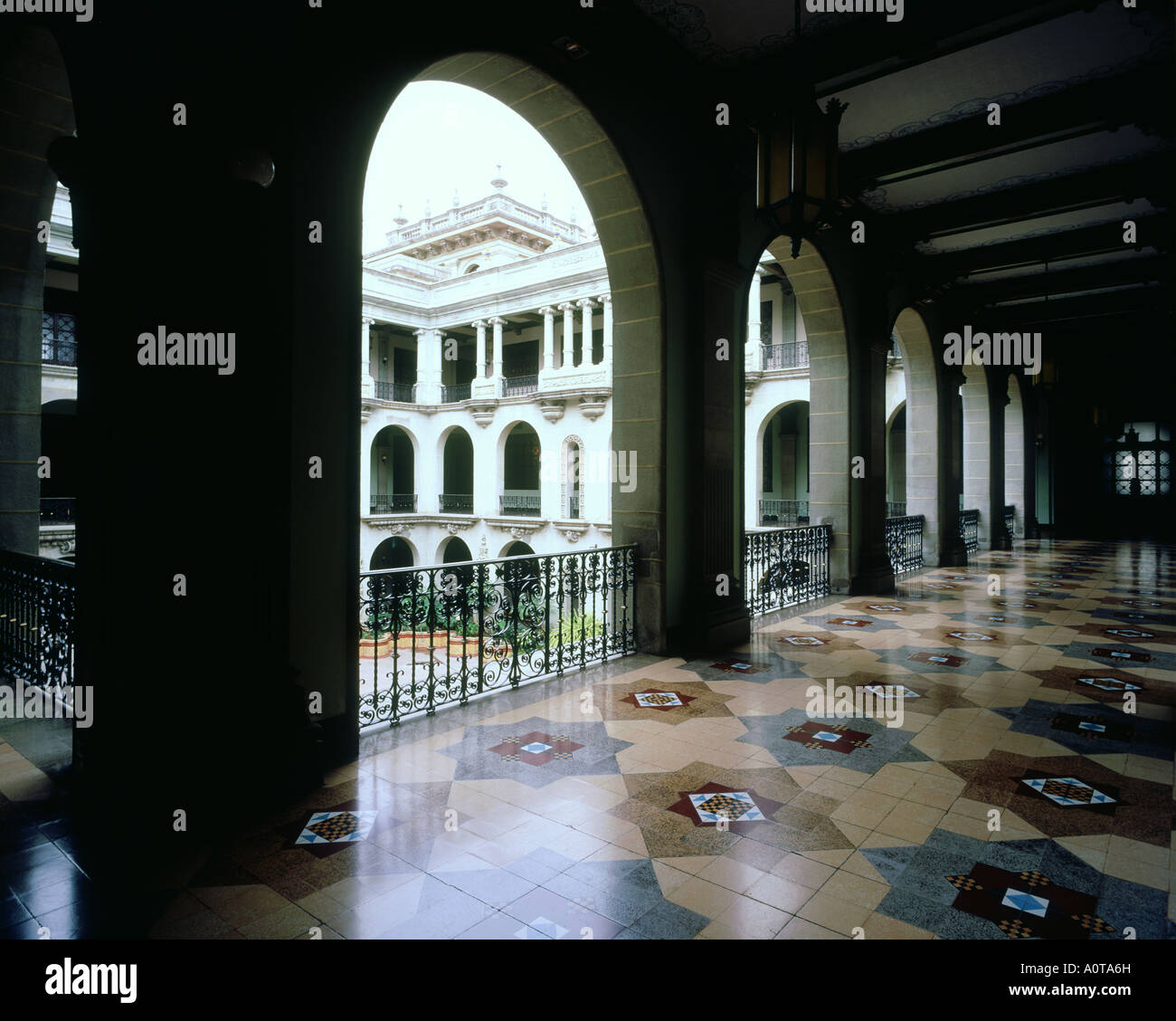 Inside National Palace Stock Photo