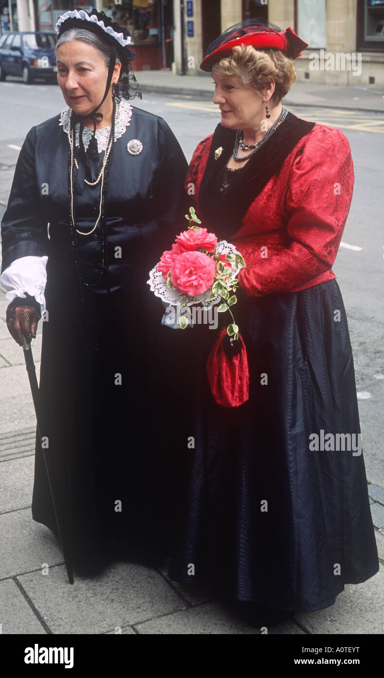 Victorian Festival Llandrindod Wells Mid Wales Stock Photo