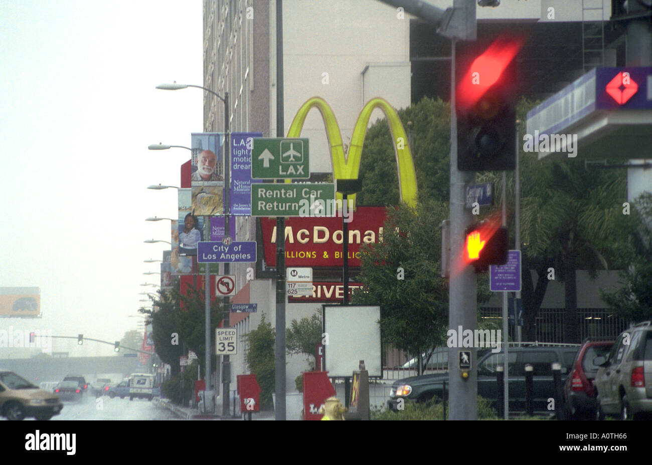 Los Angeles near LAX International Airport Stock Photo - Alamy