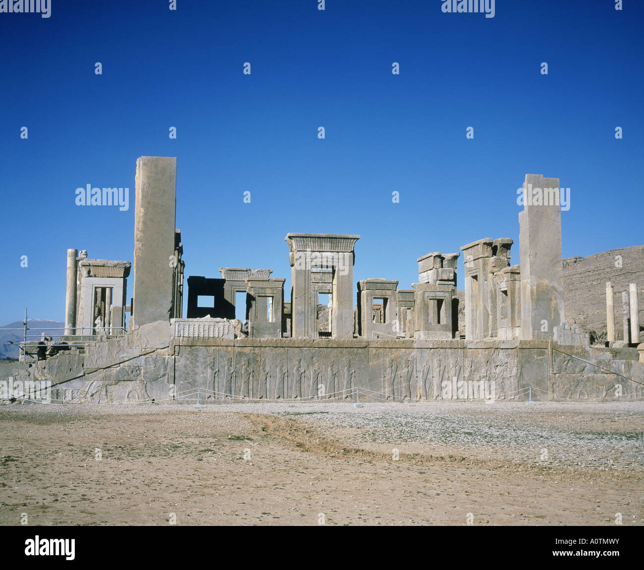 Palace of Darius I World Heritage Stock Photo Alamy