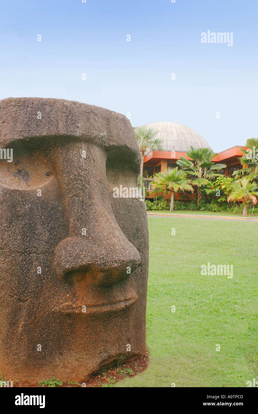 Bishop Museum Honolulu Oahu Hawaii Stock Photo