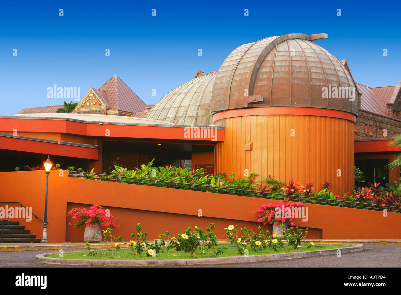 Bishop Museum Honolulu Oahu Hawaii Stock Photo