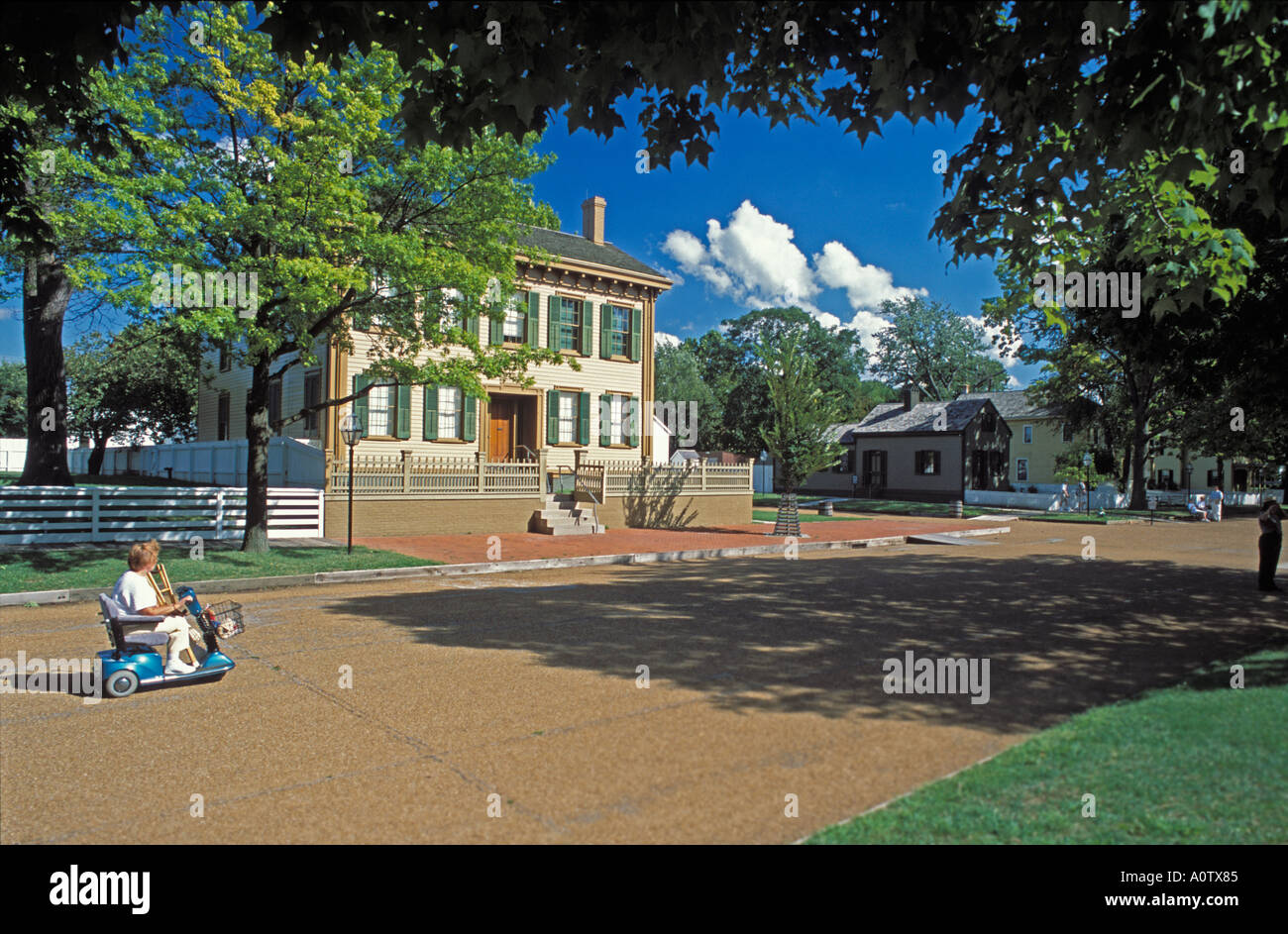 Lincolns Home in Lincoln Home National Historic Site National Park ...