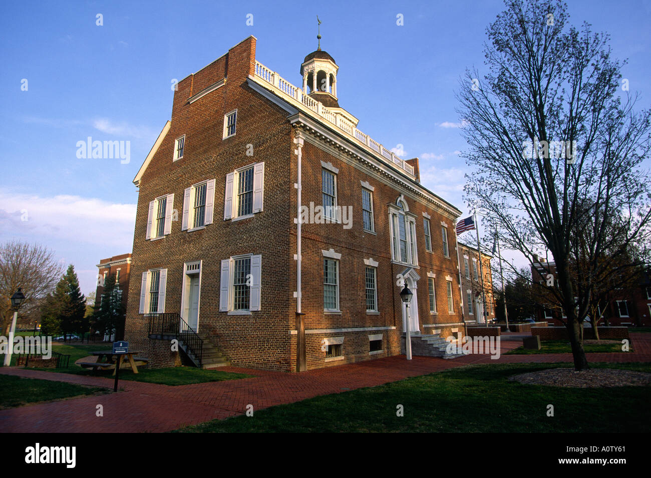 Old State House Dover Delaware Stock Photo