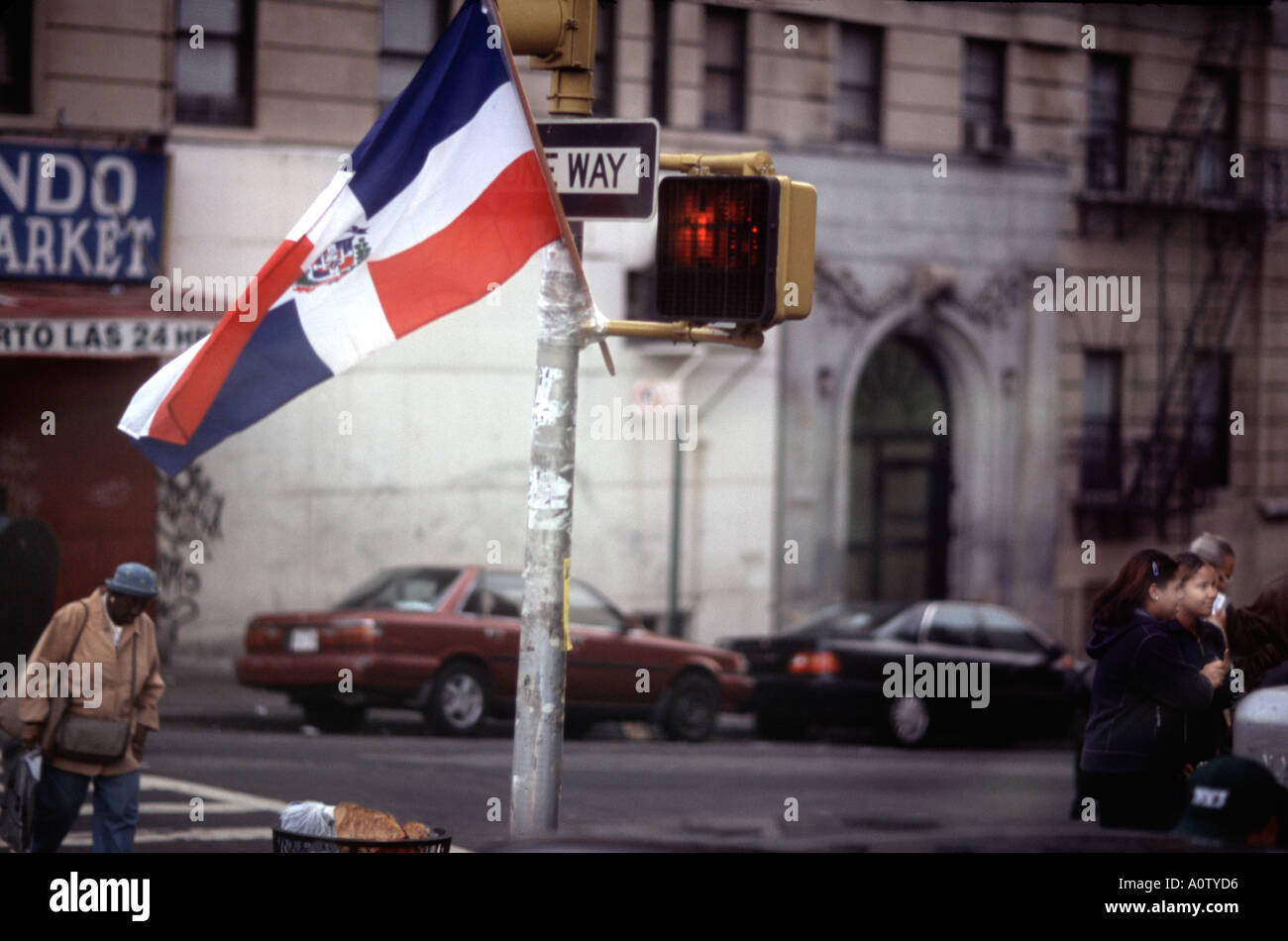 Dominican neighborhood in Washington Heights Upper Manhattan Broadway ...