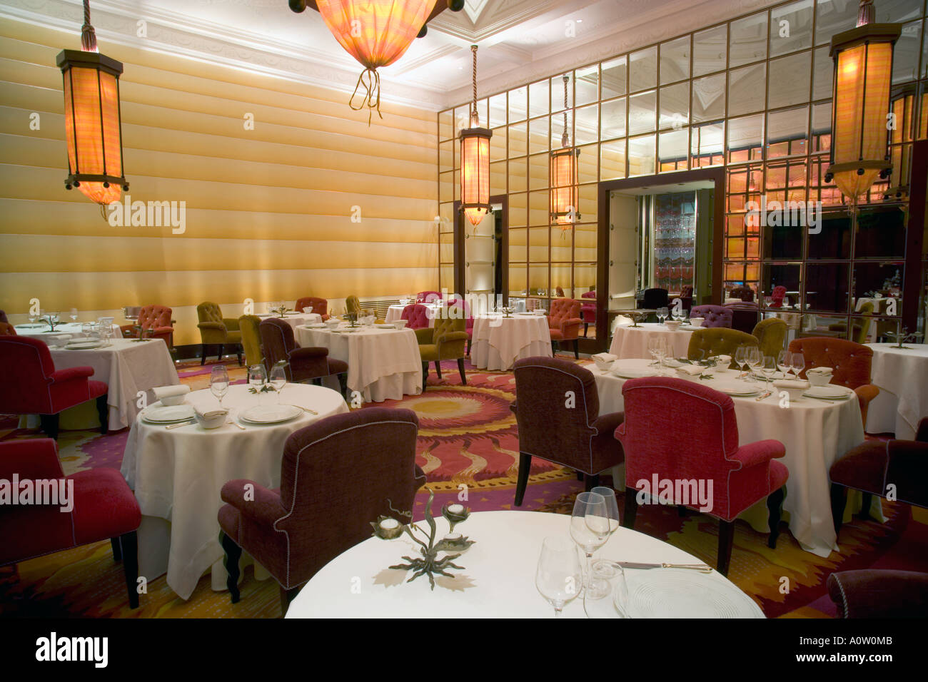The Lecture Room Restaurant Sketch Conduit Street London England Stock Photo
