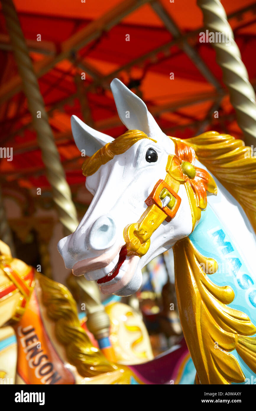 Painted wood horse hi-res stock photography and images - Alamy